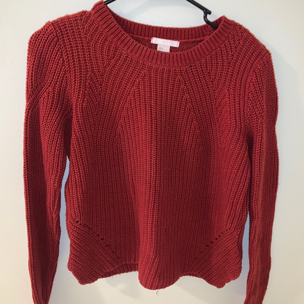 Rust orange sweater - Picture 3 of 5